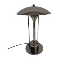 Mushroom Vintage Chromen Tafellamp / Bureaulamp