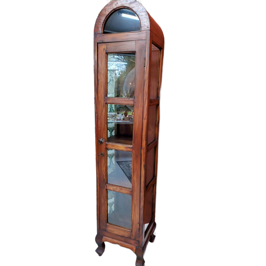 Koloniale Vitrinekast Teak 1