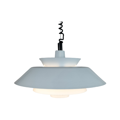 Hk Living - Lounge - Plafondlamp - Trekpendel Lamp - Wit - 2000