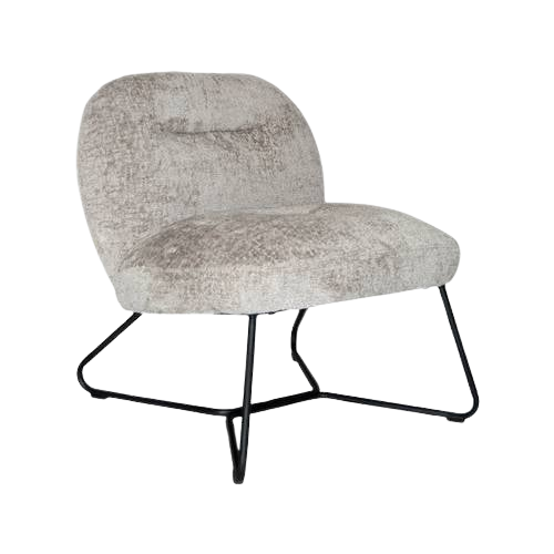 By Fonq Basic Olea Lounge Fauteuil - Grijs