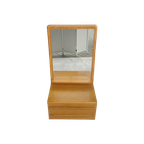 Kaptafel Eiken Jaren 50/60 Laag (Vloermodel ) Met Lades thumbnail 1
