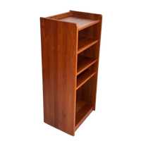 Vintage Teak Boekenkastje / Audiomeubel Jaren 60