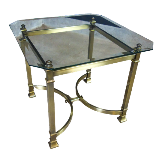 Vintage Hollywood Regency Salontafel – Messing 1