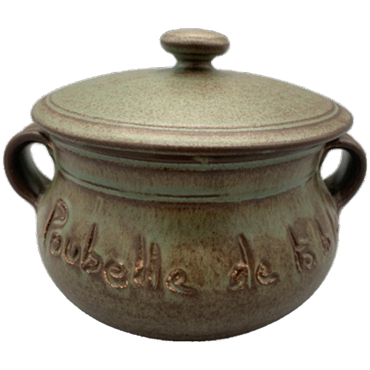 Franse Poubelle De Table Keramiek 1