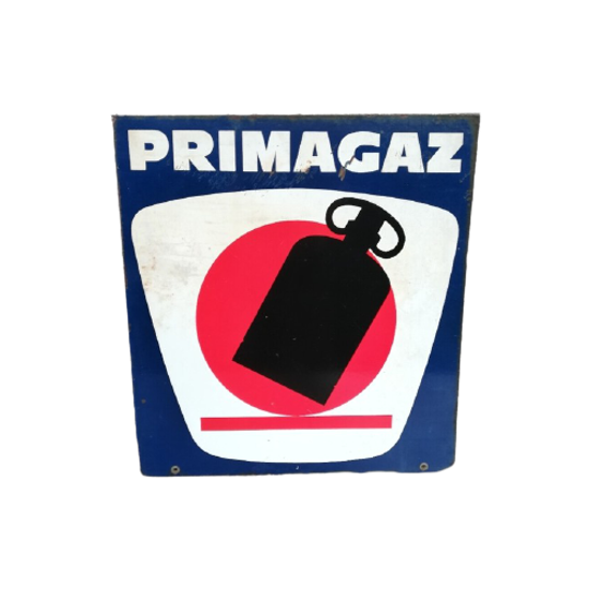 Dubbelzijdig Emaille Bord Primagaz 1