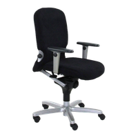 Haworth Comforto 77 Npr Refurbished, Ergonomisch Regain Zwart