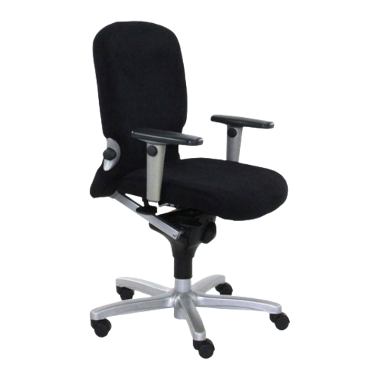 Haworth Comforto 77 Npr Refurbished, Ergonomisch Regain Zwart 1