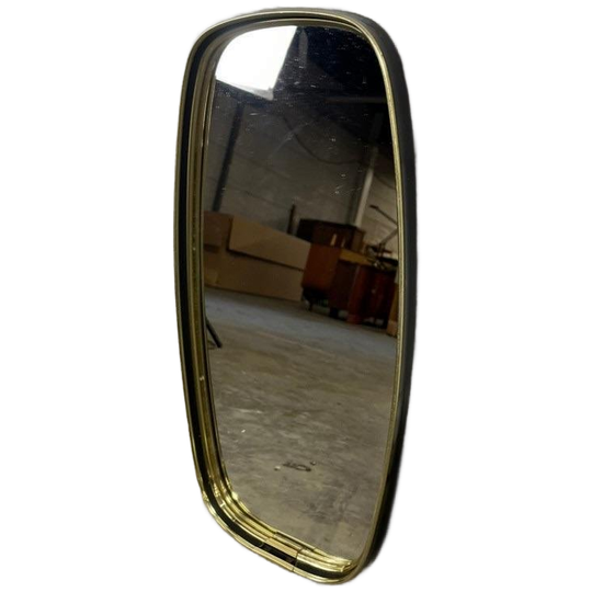 Vintage Gouden Rockabilly Spiegel / Wandspiegel 1