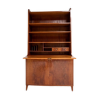 Mahoniehouten Boekenkast/ Secretaire Uit Denemarken, 1960’S thumbnail 1