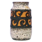 Bruin & Caramel Curl Fatlava West Germany Vaas thumbnail 1