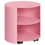 HEM | Hide Side Table Lichtroze Structuurpoedercoating thumbnail 1