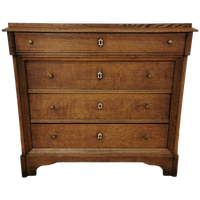 Vintage Grenen Ladekast Commode Ladekastje Dressoir 005