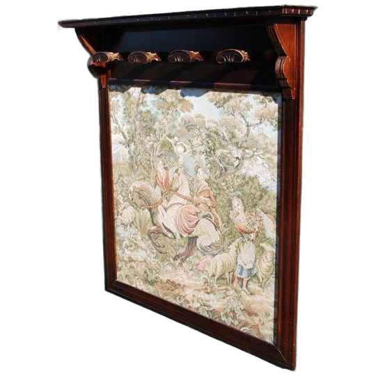 Grote Kapstok Met Borduurwerk 1