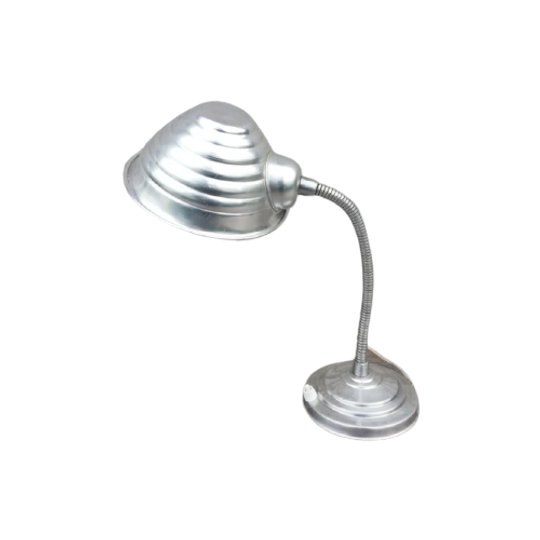 Mid-century Aluminium Bureaulamp 1