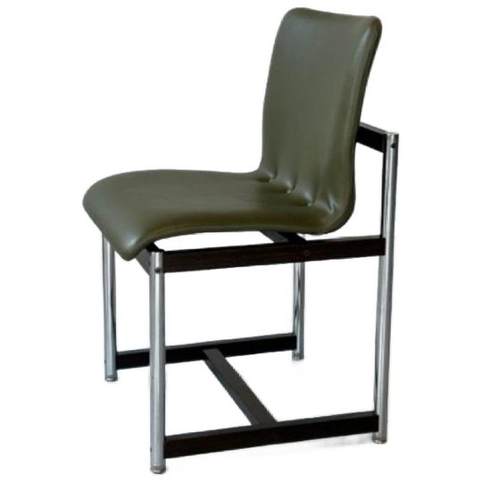 Thereca | Vintage Eetkamerstoel Groen 1