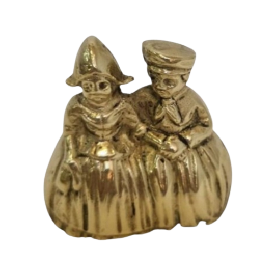Koperen Stel Tafelbel 1