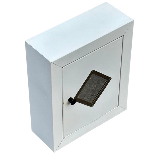 Vintage Medicijnkastje Wandkastje Halkastje Staal 1