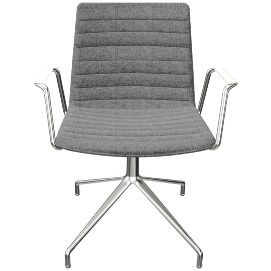 Andreu World Flex Corporate Office Chair Aluminium Grijs 1