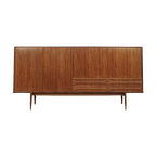 Highboard “Paola Series” By Oswald Vermaercke In Teak Wood For V-Form thumbnail 1