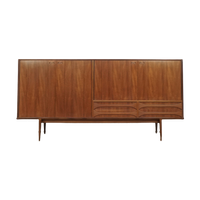 Highboard “Paola Series” By Oswald Vermaercke In Teak Wood For V-Form