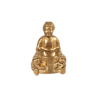 Buddha - Wierrookhouder - Verguld - Japan - 3E Kwart 20E Eeuw