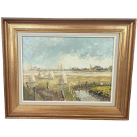 V. Verschelden - Landschap Schilderij