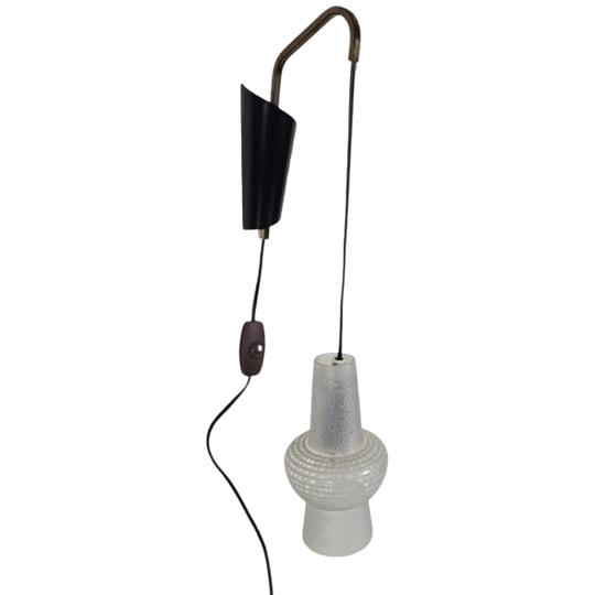 Dutch Design - Philips - Model Nx 14 - Satijnglas - 50's - Louis Kalff 1