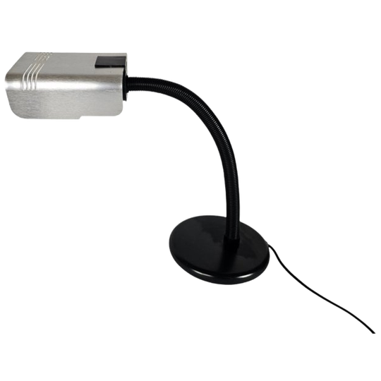 Vintage Italiaanse Targetti Design - Gooseneck - Desk Lamp - Verstelbaar - Buigbaar - Studielamp 1