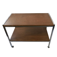Vintage Tafel Op Wielen/Serveerwagen, Jaren '60