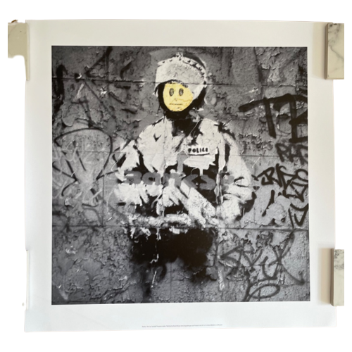 Banksy, Riot Cop, Copyright Panorama London, All Right Reserved , Printed In The Uk