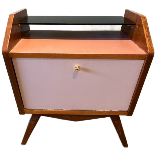 Vintage Jaren 50-60 Kastje/nachtkastje 1