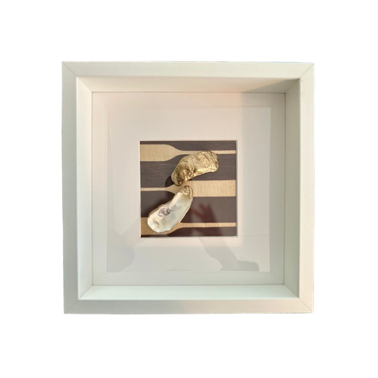 Gouden Oesters In Witte Lijst 1