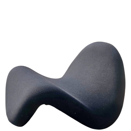 Tongue F577 Lounge Chair By Pierre Paulin For Artifort / Iron Frame / 1970s / Vintage Condition 1