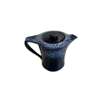 Vintage Blue Karnewek Cornwal Tea-Pot