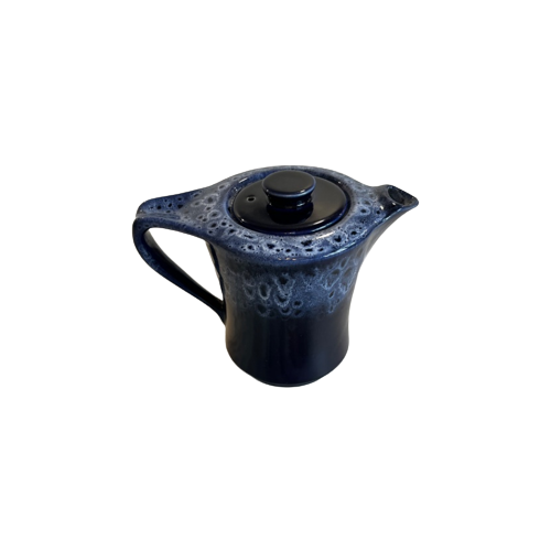 Vintage Blue Karnewek Cornwal Tea-Pot