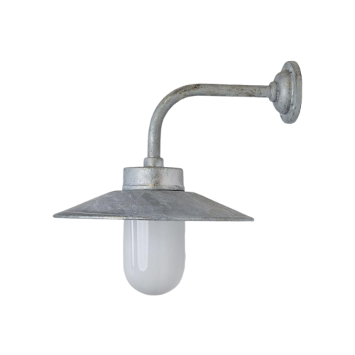 Davey Lighting Buitenlamp Wandlamp Gegalvaniseerd Ijzer Rond