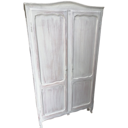 Kledingkast Vintage Whitewash 1