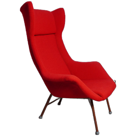 Lounge Chair By Miroslav Navrátil And Magda Sepova, 1960s 1