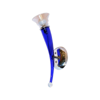 Glass Giuseppe Righetto For Veart / Artemide - Wall Single Arm Sconce - Model ‘Ducale’
