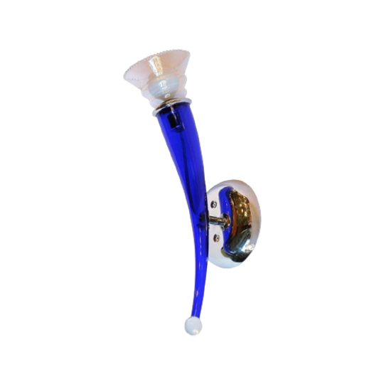 Glass Giuseppe Righetto For Veart / Artemide - Wall Single Arm Sconce - Model ‘Ducale’ 1
