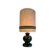 Vintage Groene Tafellamp / Verlichting