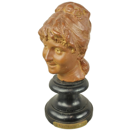 Dominique Van Den Bossche - Terracotta Buste 1