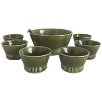 Royal Goedewaagen Vintage 8-delige Schalenset/pindastel