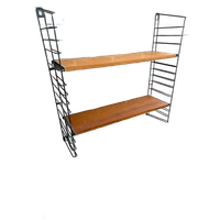 Tomado Wandrek Teak Retro Boekenplank 1970s