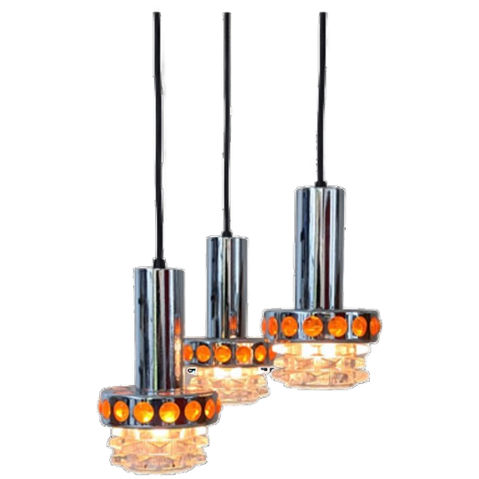 Cascade Lamp – Massive – 1970 – Space Age -(nc28) 1