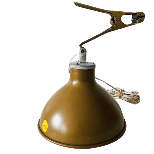 Vintage Mid-century Cifo Klemlamp Industriële Fotografielamp 1950’s 1