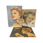 3 1950'S Kapsalon Reclameborden thumbnail 1