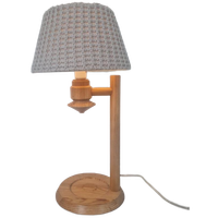 Ikea Jaren 80 Vintage Grenen Japandi Tafellamp.