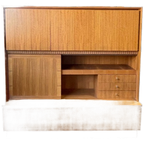 Vintage Zweeds Wandmeubel / Highboard. Royal Board 1970's thumbnail 1