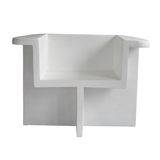 101 Copenhagen | Brutus Lounge Chair - Bone White 1